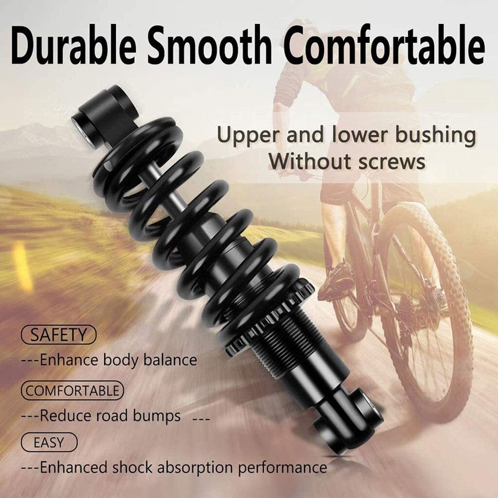 Aki松 Amazon.co.jp: ZECHAO 自転車フォーク Mountain.リアショック